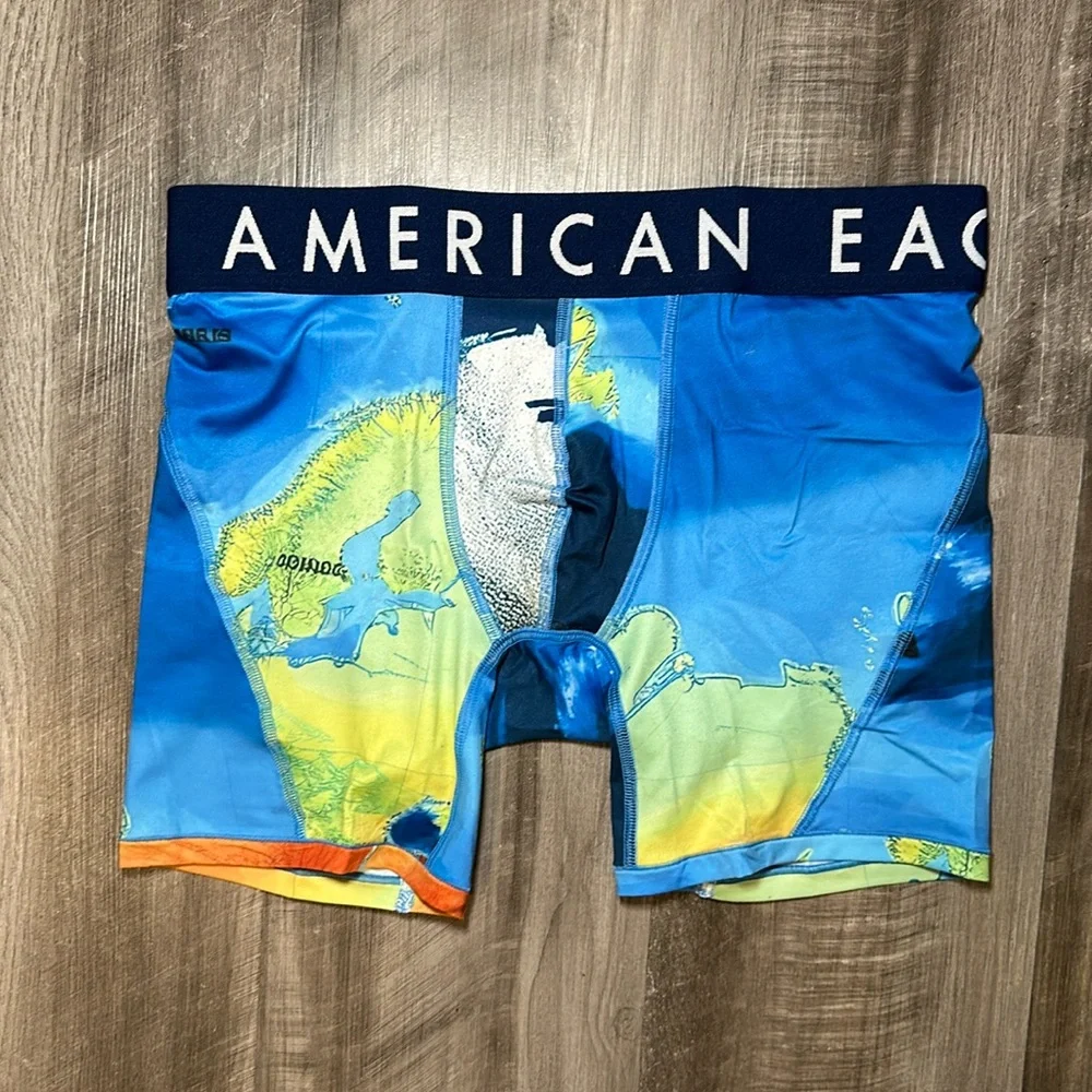 American Eagle Flex Map Boxer Brief - XS